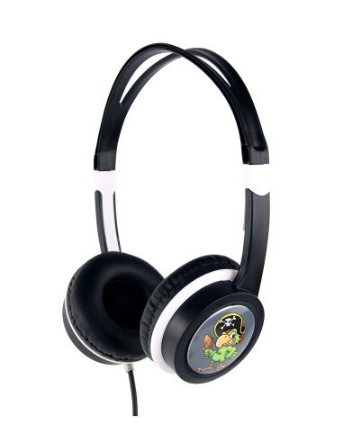 MHP-JR-BK auricular y casco Auriculares Alámbrico Diadema Música Negro