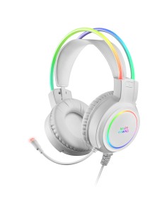 MHRGBW Auriculares Chroma RGB Flow Micrófono Sonido Espacial Blanco