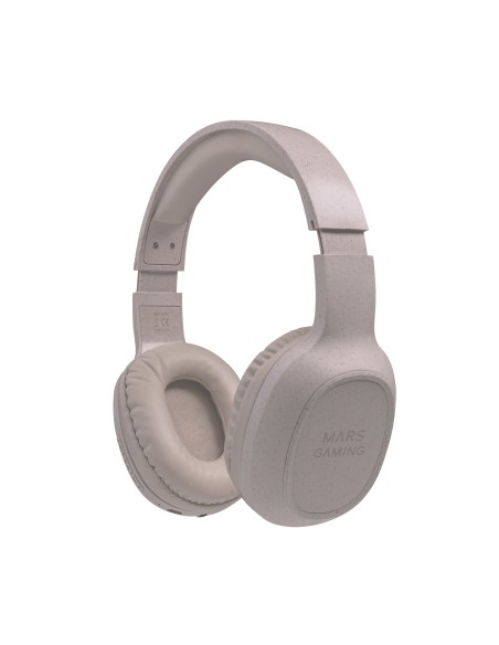 MHW-ECO Auriculares Inalámbricos Ecológicos Bluetooth 5.1 Micrófono Material Orgánico Wheat Straw