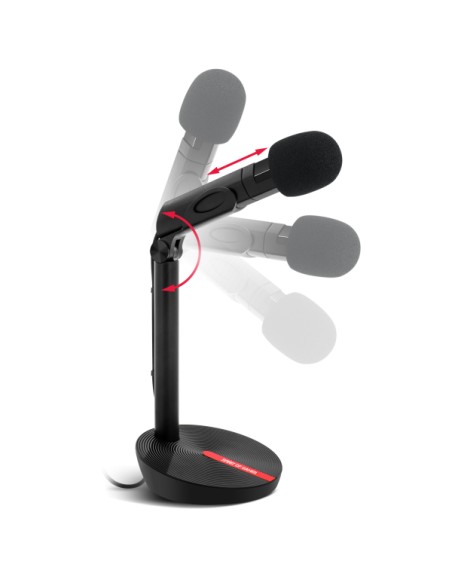 MIC-EKO micrófono Micrófono para videoconsola Negro