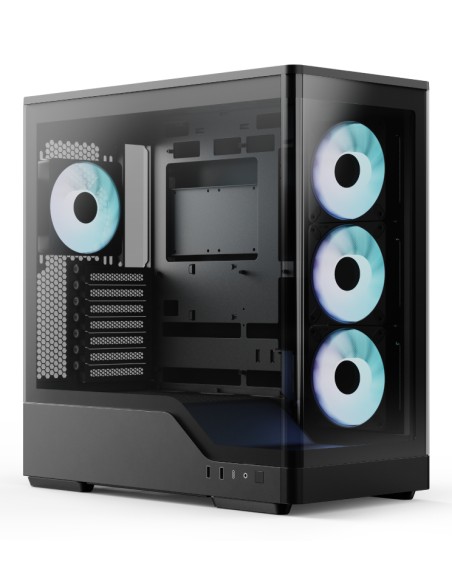 P500A-BK Midi Tower Negro