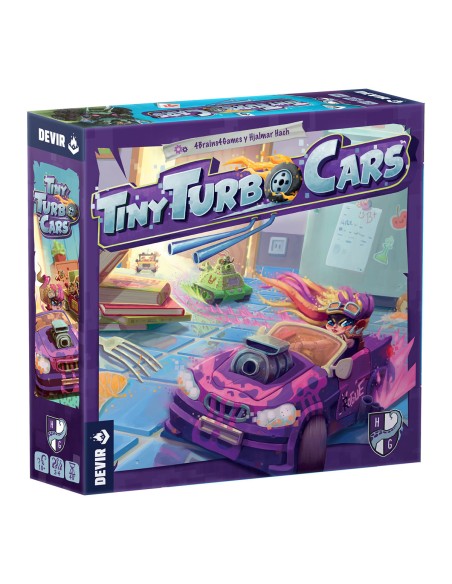 Tiny Turbo Cars 40 min Juego de mesa Carrera