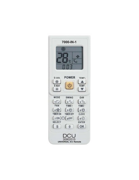 30902015 mando a distancia RF inalámbrico TV, Sintonizador de TV, Receptor de televisión Botones