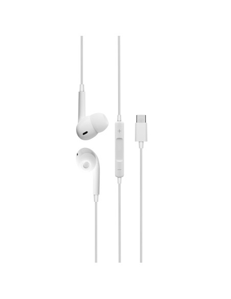 34151010 auricular y casco Auriculares Alámbrico Dentro de oído Música Blanco