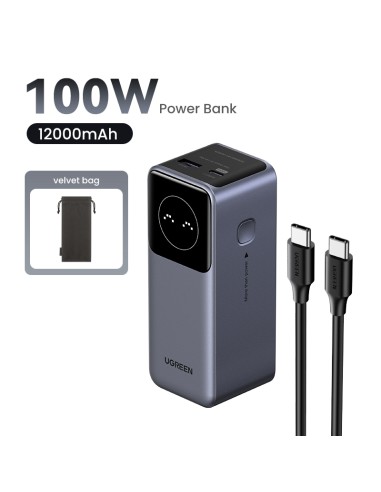 12000mAh 100W Fast Charging Powerbank