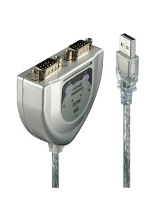 42889 cable de serie Plata 0,6 m USB tipo A DB-9