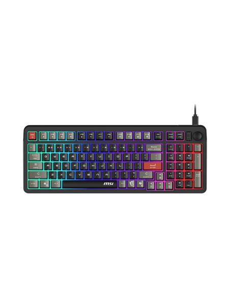 FORGE GK110 teclado Juego USB QWERTY Español Negro
