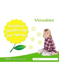 NUEVO JARDIN DE LAS LETRAS VOCALES 4 ANOS