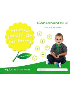 NUEVO JARDIN DE LAS LETRAS CONSONANTES 2 CUADRICULA