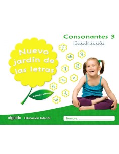 NUEVO JARDIN DE LAS LETRAS 3 CUADRICULA CONSONANTES