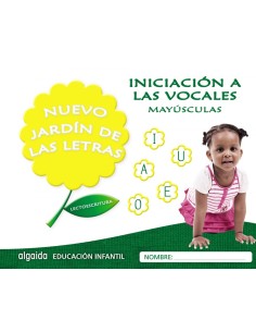 NUEVO JARDIN DE LAS LETRAS INICIACION MAYUSCULAS 3 ANOS
