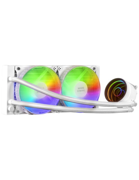 MLONE240 Procesador Kit de refrigeración líquida 12 cm Blanco 1 pieza(s)