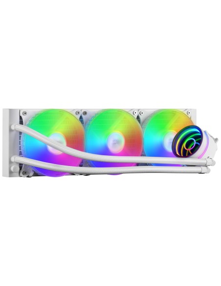 ML-ONE360 Blanco Refrigeración Líquida CPU TDP 550W 3 Ventiladores FRGB
