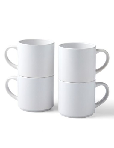 Stackable tazón Blanco Universal 4 pieza(s)