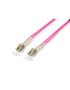 255516 Cable de fibra óptica e InfiniBand 10 m LC Beige, Violeta