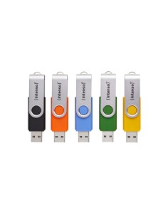 5 x Memoria USB Office Line, 16 GB, USB-A, 3.2 Gen 1x1, colores surtidos