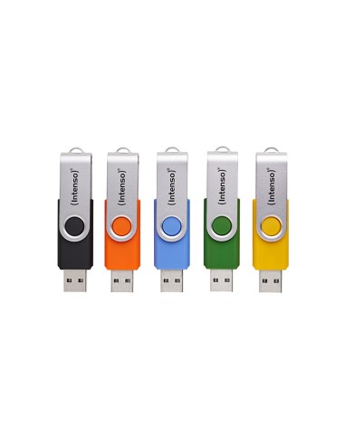 5 x Memoria USB Office Line, 32 GB, USB-A, 3.2 Gen 1x1, colores surtidos