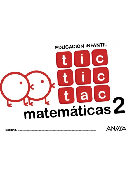 TIC TIC TAC 2 MATEMATICAS 4 ANOS