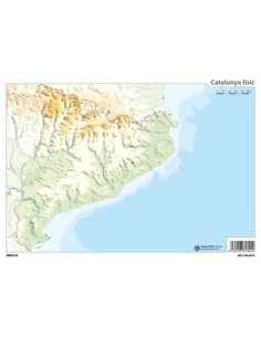 MAPA MUDO ERIK COLOR FISICO CATALUNYA - Pack de 50 unidades
