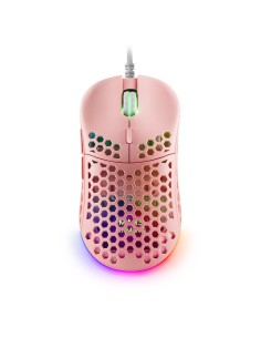 MM55P Rosa Ratón Gaming RGB Chroma Ultra-ligero 55g 12800 DPI