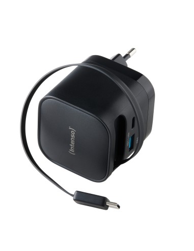 7806520 adaptador e inversor de corriente Interior 65 W Negro