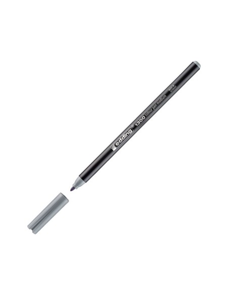 ROTULADOR EDDING 1300-26 PTA.REDONDA 2MM GR PLATA