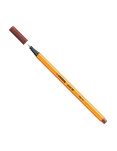 point 88 rotulador de punta fina Marrón Fino 88/75 - Pack 10 unidades.