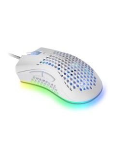 MMEXW, Ratón Gaming RGB Ultraligero Blanco