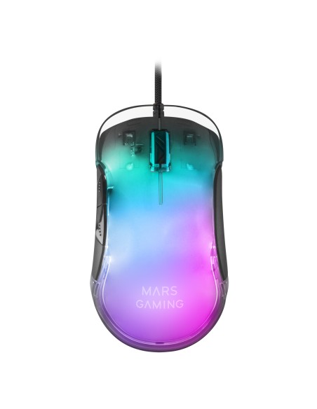 MMGLOW Ratón Gaming RGB Chroma-Glow Acabado Espejo 12800 DPI Negro MMGLOW Ratón Gaming RGB Chroma-Glow Acabado Espejo 12800 DPI Negro
