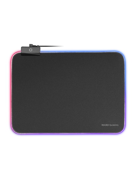 MMPRGBL alfombrilla para ratón Alfombrilla de ratón para juegos Negro MMPRGBL alfombrilla para ratón Alfombrilla de ratón para juegos Negro