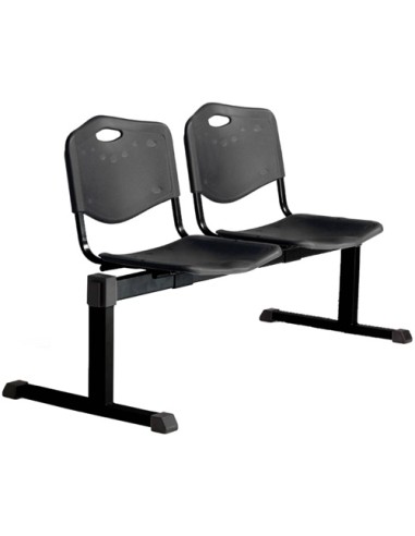 BANCADA PIQUERAS CENIZATE PVC NEGRO