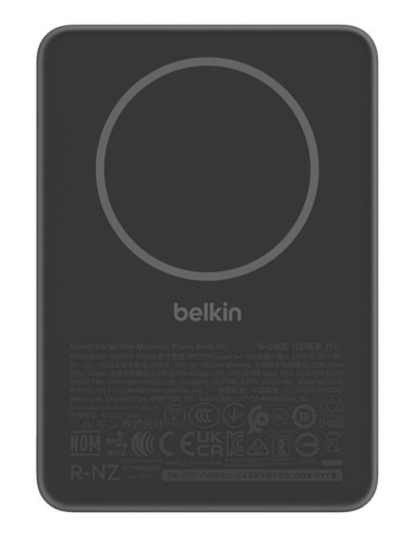 BPD010hqBK 5000 mAh Cargador inalámbrico Negro