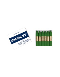 ESTUCHE 12 CERAS MANLEY MNC04646 VE NATURAL