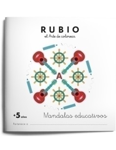 CUADERNO RUBIO A4 MANDALA EDUCATIVO +5