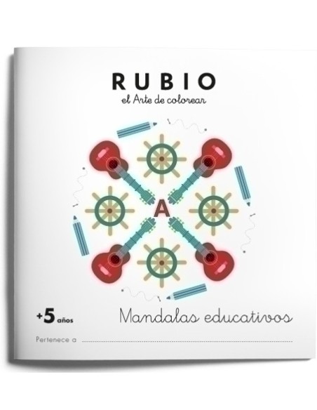 CUADERNO RUBIO A4 MANDALA EDUCATIVO +5