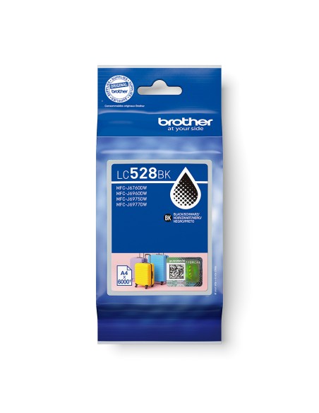LC528BK cartucho de tinta 1 pieza(s) Original Negro
