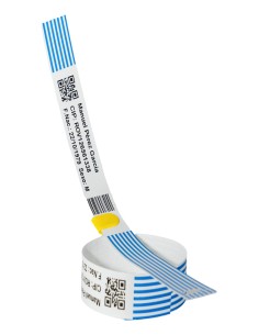 LWPAN020254ABI muñequera Azul, Blanco Pulsera de hospital