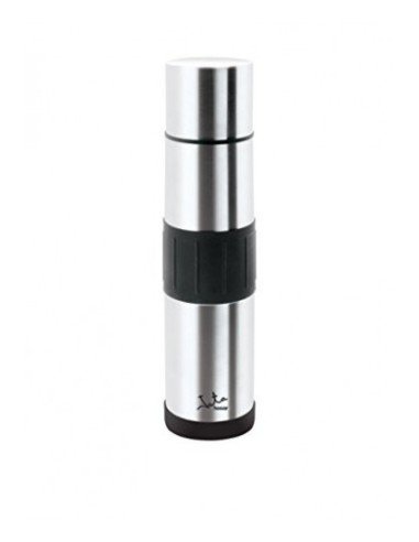 MOD. 838 termo 1 L Negro, Acero inoxidable