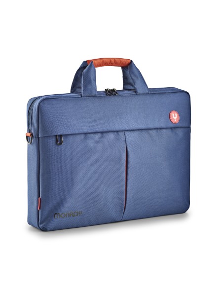 SEAMAN maletines para portátil 39,6 cm (15.6") Bandolera Azul