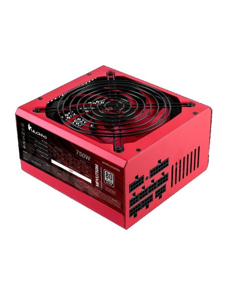 MPVU750M unidad de fuente de alimentación 750 W 24-pin ATX ATX Rojo