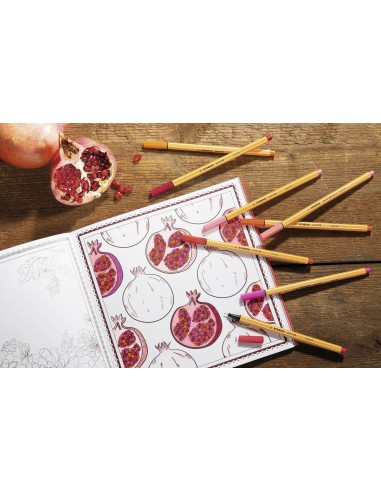 Point 88 rotulador de punta fina Colores surtidos 18 pieza(s)