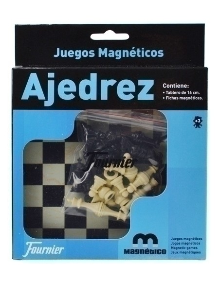 JUEGO MAGNETICO AJEDREZ 16 Cmts