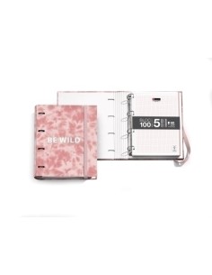 CARPEBLOC MR ANTIVIRAL TIE DYE A4 ROSA