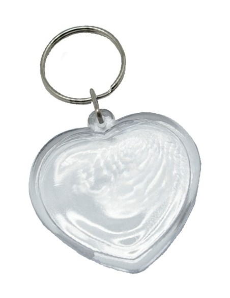 LLAVEROS CORAZON NIEF.PLASTICO CRISTAL 4