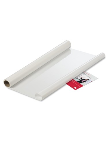 Láminas blancas de borrado en seco Instant 600 x 800 con 25 láminas por rollo