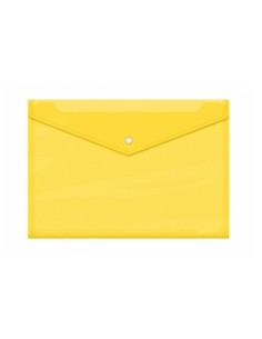 342K19 carpeta Polipropileno (PP) Translúcido, Amarillo A4+ - Pack de 10 unidades