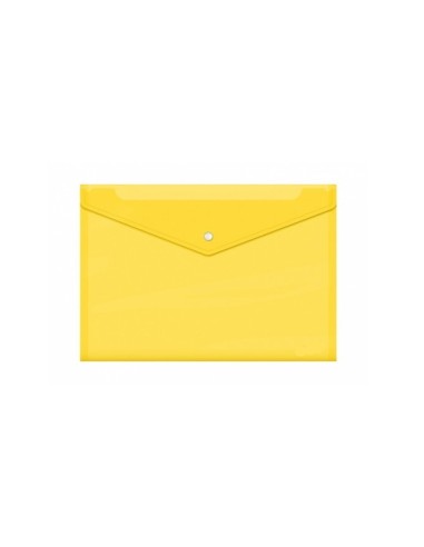 342K19 carpeta Polipropileno (PP) Translúcido, Amarillo A4+ - Pack de 10 unidades