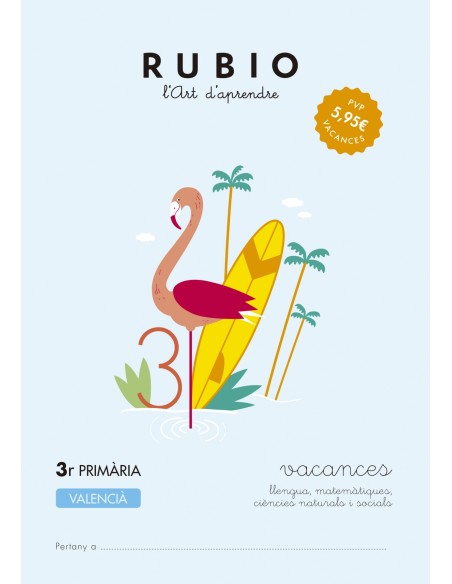VACANCES RUBIO 3R PRIMARIA