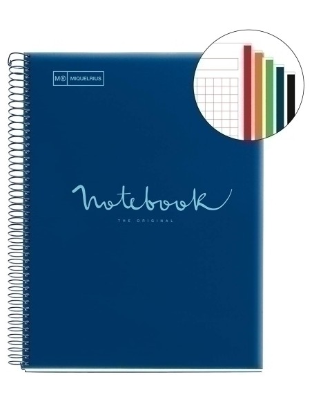 BLOCK MR EMOT.NB-5 PP A5 120h 90g HZ.7 - Pack de 5 unidades