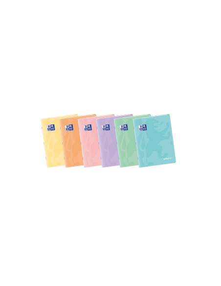 400172933 cuaderno y block A5/A5+ 48 hojas Azul, Verde, Naranja, Rosa, Púrpura, Amarillo - Pack de 10 unidades